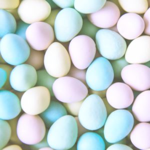 パステルカラーの卵2