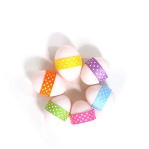 ドットのテープの卵1