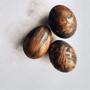 金のアートなイースターエッグ1