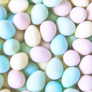 パステルカラーの卵2