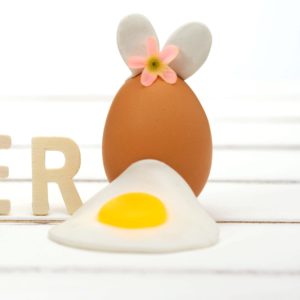 卵のイースターラビット1