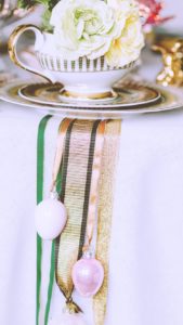 イースターのテーブルセット1