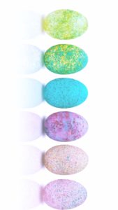 カラーパウダーの卵1