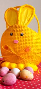 ウサギのバスケット3