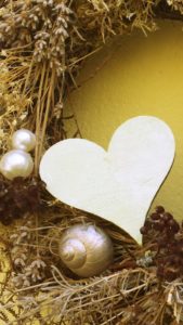 ナチュラルリースのハート1