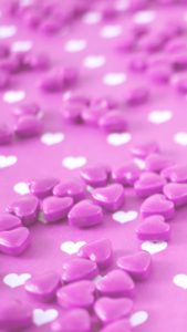 ピンクのハートキャンディ2