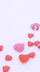 赤いハートキャンディ4