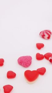 赤いハートキャンディ3