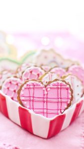 陶器に入ったハートクッキー1