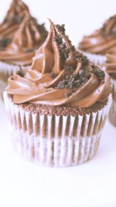 チョコクリームカップケーキ2