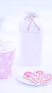 陶器とハートクッキー2