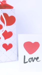 ハートのカード4