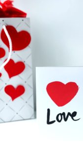 ハートのカード3