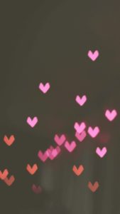 ピンクのハート