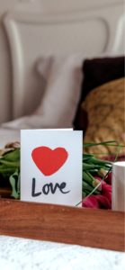 ハートのカード