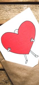 ハートのカード1