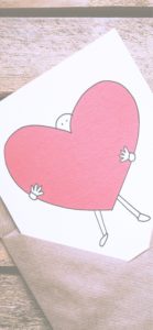 ハートのカード2