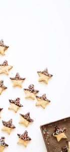 チョコかけ星クッキー3