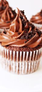 チョコクリームのカップケーキ2