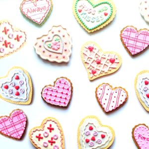 カラフルハートクッキー1