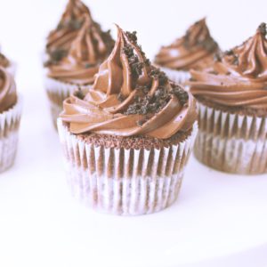 チョコクリームカップケーキ2