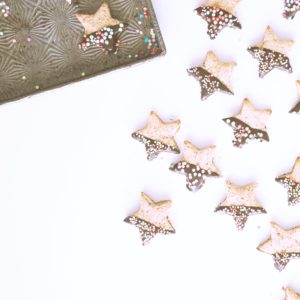 チョコ付け星クッキー2