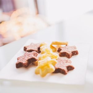 星型のチョコクッキー1