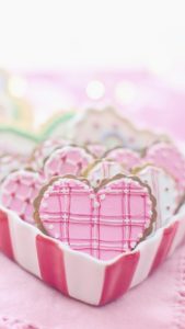 陶器に入ったハートクッキー2