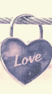 ハートの南京錠2