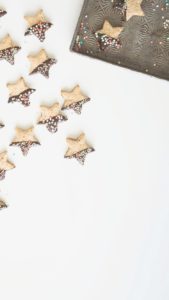 チョコ付け星クッキー2