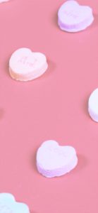 ハートのラムネと赤の壁紙1