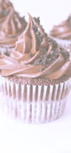 チョコクリームのカップケーキ2