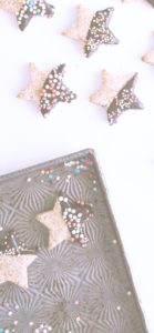 チョコ付きの星クッキー3