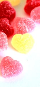 黄色いハートのグミ2