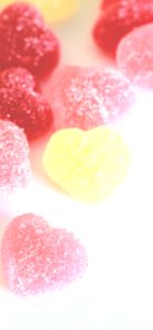 黄色いハートのグミ1