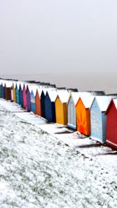 冬のビーチハウス1