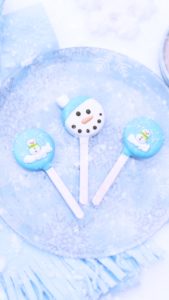 雪の中のチョコレート2