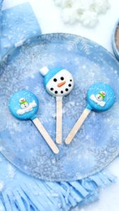 雪の中のチョコレート1