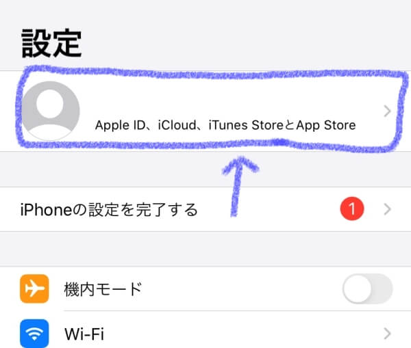 iPhone・iPad機種の確認方法の説明画像3