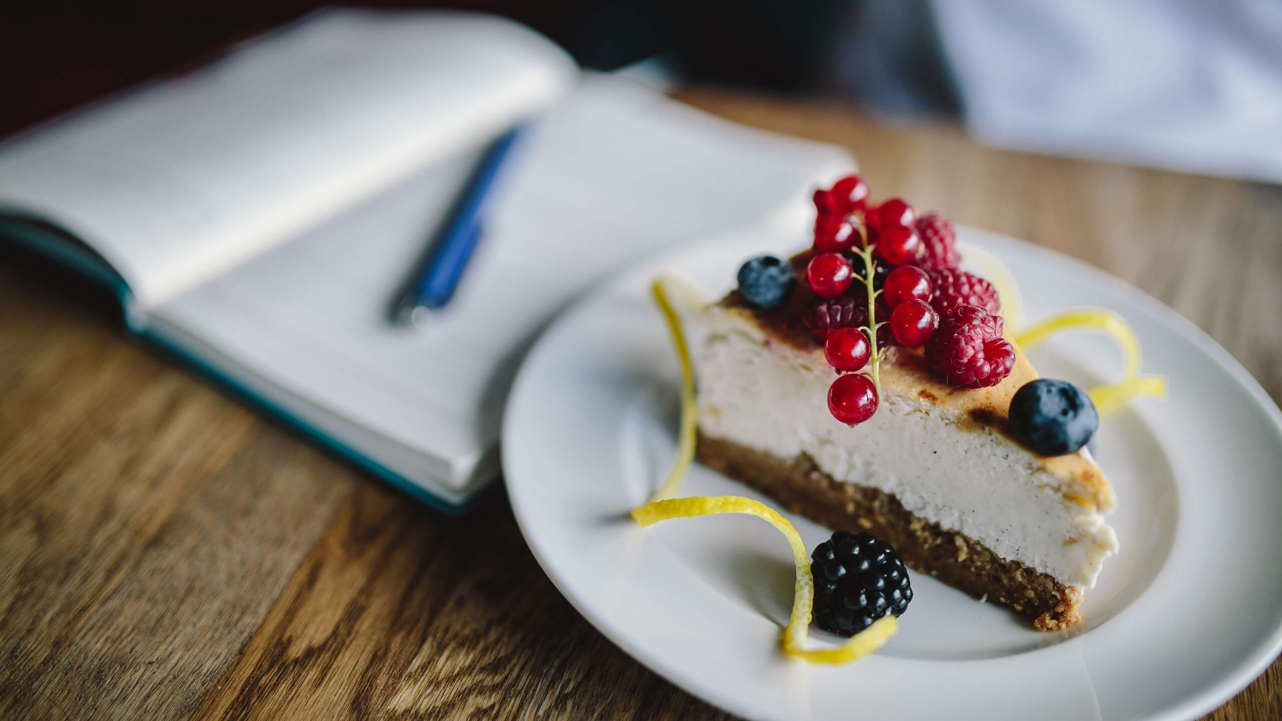 ベリーのケーキ