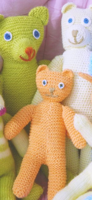 猫のあみぐるみ