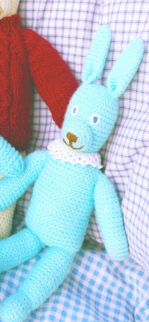 犬のあみぐるみ