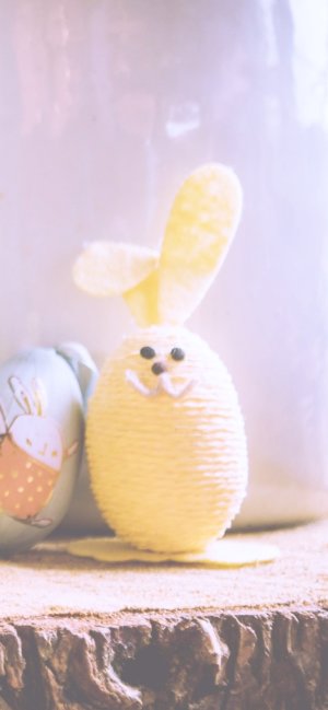 ウサギのマスコット