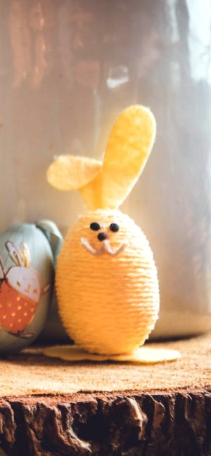 ウサギのマスコット