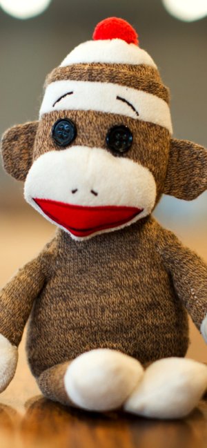 サルのぬいぐるみ