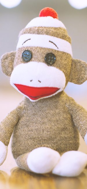 サルのぬいぐるみ