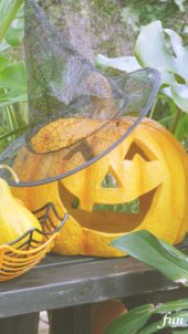 笑うハロウィンかぼちゃ