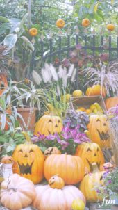 笑うハロウィンかぼちゃ