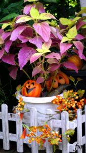 笑うハロウィンかぼちゃ