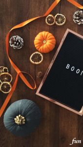 かぼちゃとドライオレンジ